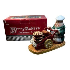 Merry Makers Bartholomew Baker Figurine Dept 56 With Box Christmas Monk READ